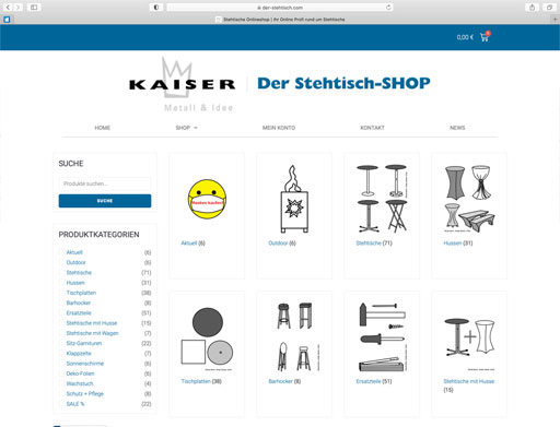 Der Stehtisch-Shop