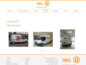 Website Tafel Haltern am See