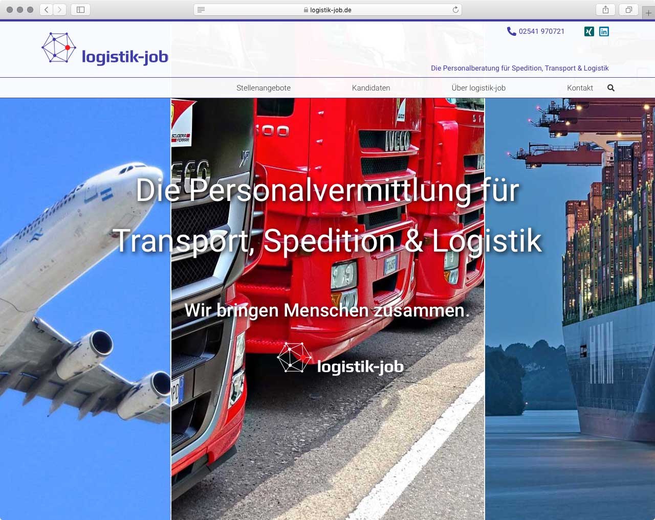 LogistikJob Website