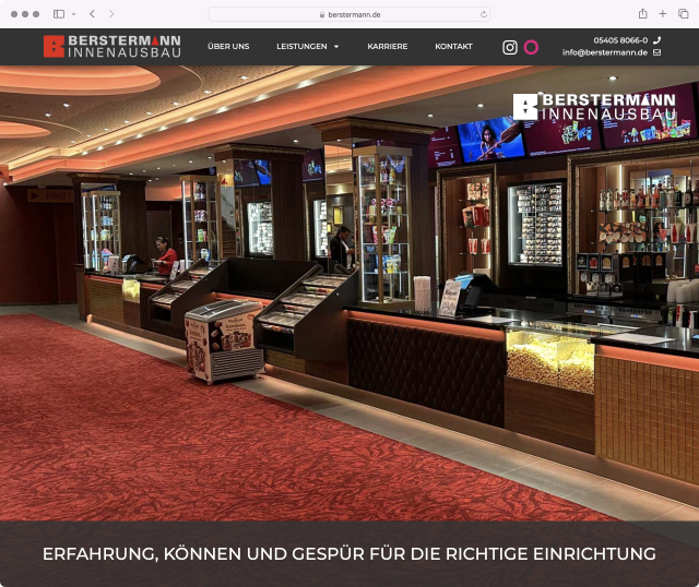 Berstermann Website